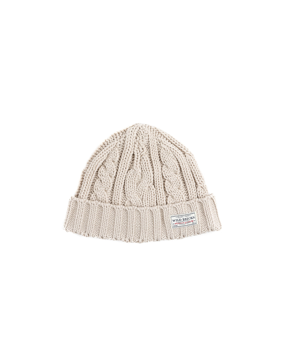 AP CABLE WATCH CAP (ivory)