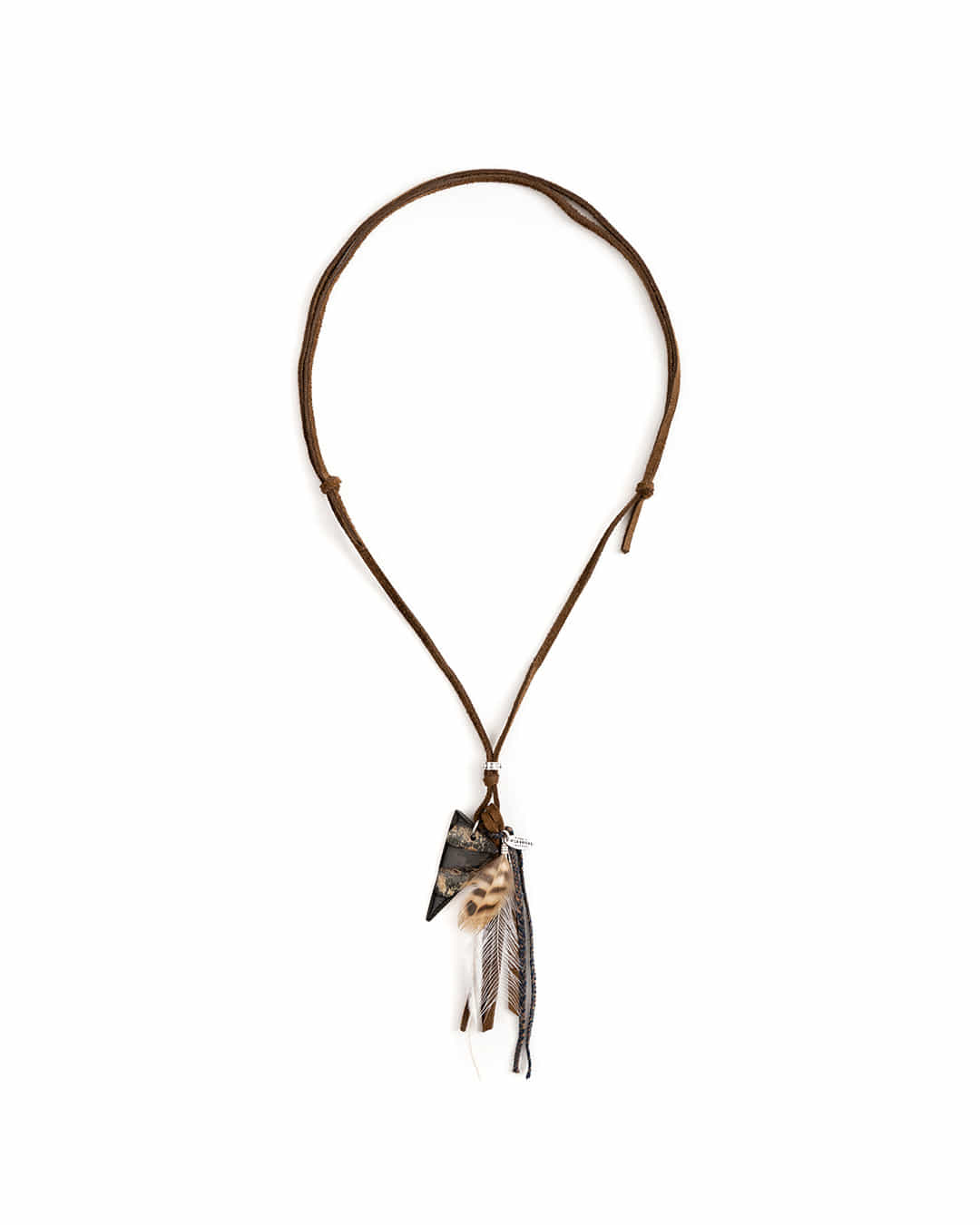 WST SUEDE NECKLACE (olive)