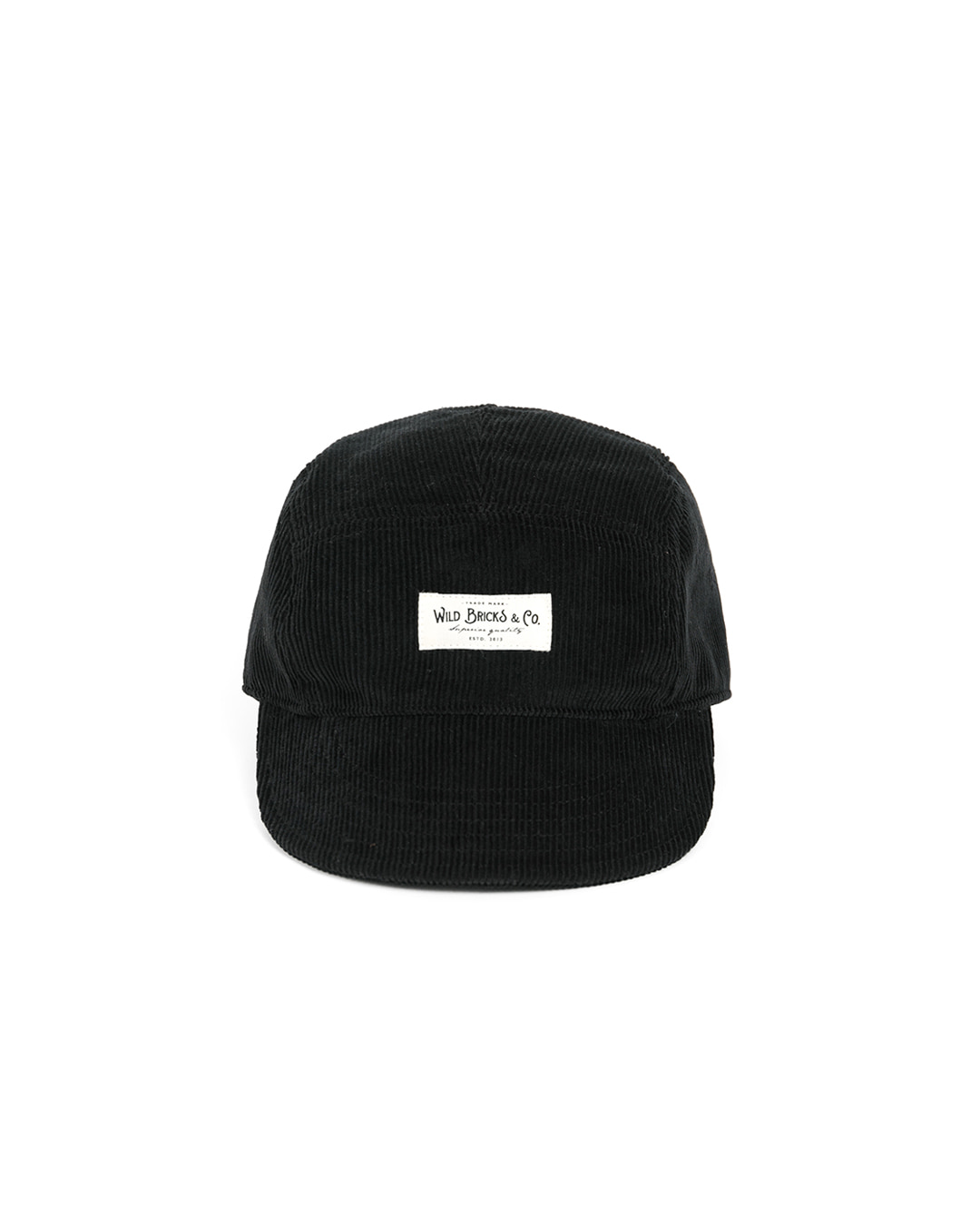 PL CORDUROY CAMP CAP (black)