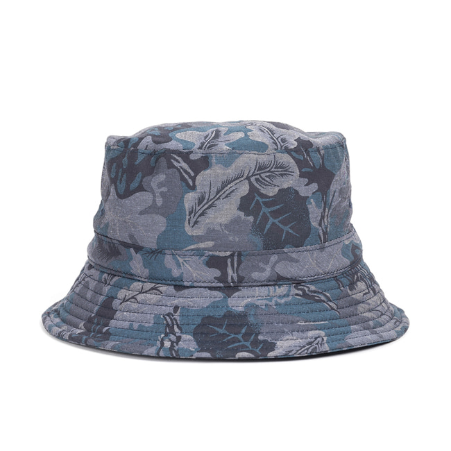 CAMO BUCKET HAT (navy)