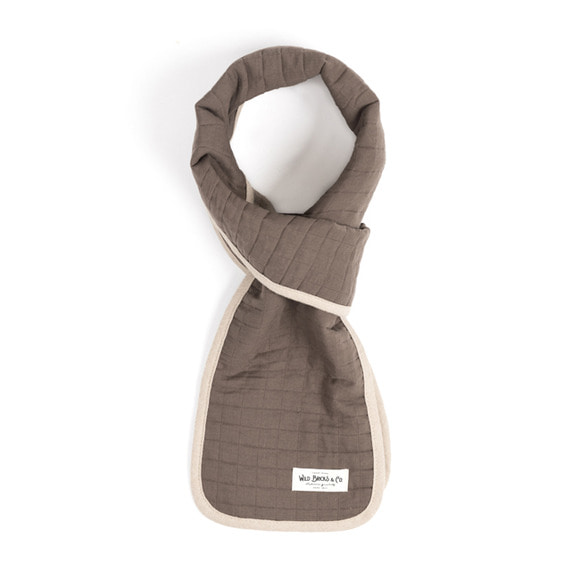 COTTON QUILTED STOLE (beige)