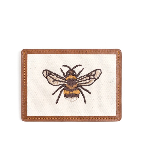 HONEYBEE CARD CASE (brown)