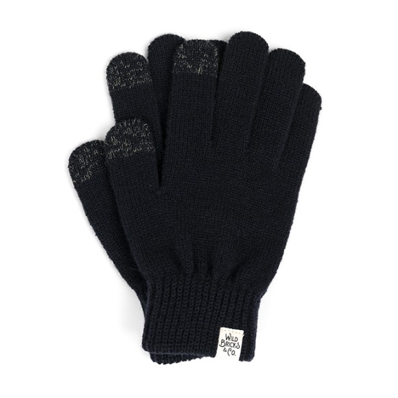 AW BASIC TOUCH GLOVES (navy)
