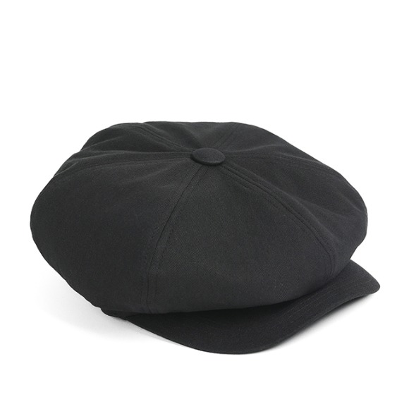 HBT NEWSBOY CAP (black)