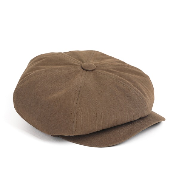 HBT NEWSBOY CAP (brown)