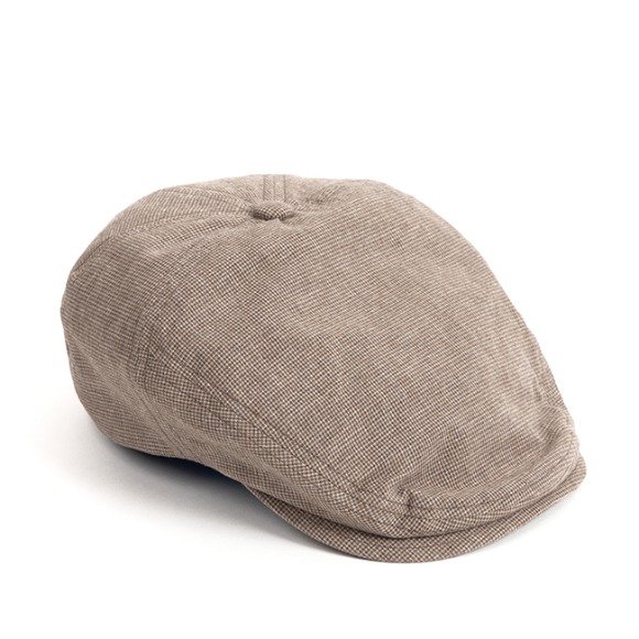 HT CHECK HUNTING CAP (beige)