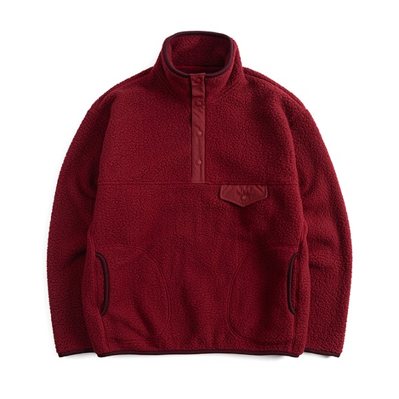 WB FLEECE PULLOVER (red)